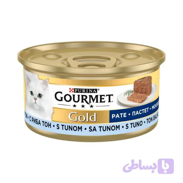 کنسرو گربه گورمت پته ای طعم ماهی 85 گرم (ترکیه) - پت شاپ فنچول