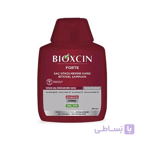 شامپو ضد ریزش گیاهی بیوکسین مدل فورت 300 میل | Bioxcin herbal anti-hair loss shampoo Fort model 300ml — تصویر 1