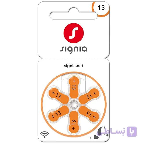 باتری سمعک شماره 13 سیگنیا(زیمنس) Signia – 13 بسته 6 عددی