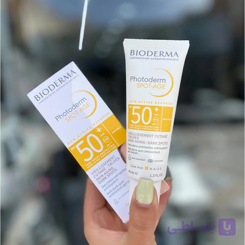 ضد آفتاب بیودرما(بایودرما) اسپات(spt) spf50