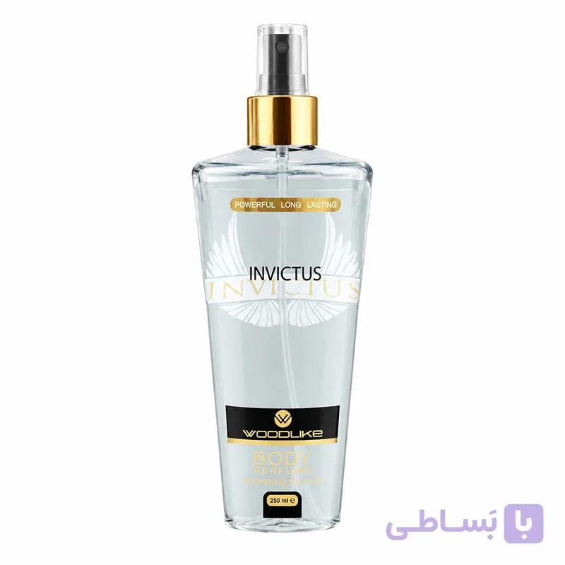 اسپری بادی اسپلش 250 میل مدل اینوکتوس (INVICTUS) مردانه | بادی پرفیوم وودلایک