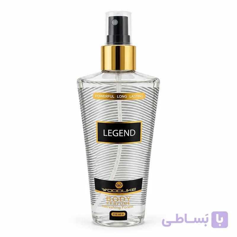 اسپری بادی اسپلش وودلایک لجند (LEGEND) مردانه | اسپری بادی پرفیوم وودلایک لجند