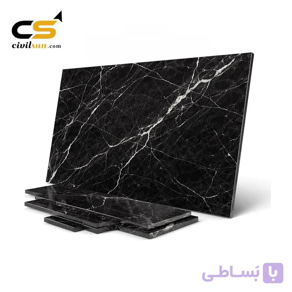 سنگ مرمریت مشکی نجف آباد — تصویر 1