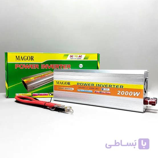 مبدل برق 2000 وات برند magor — تصویر 1