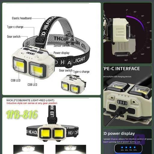 چراغ پیشانی اس ام دی مدل HX816-S