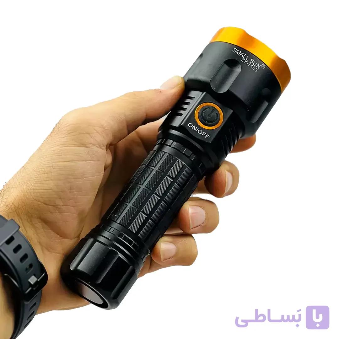 چراغ قوه دستی مارک اسمال سان مدل SMALL SUN ZY-T103 — تصویر 1