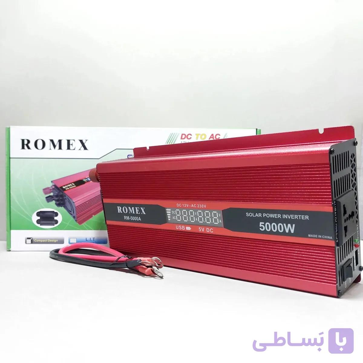 مبدل برق 5000 وات برند romex — تصویر 1
