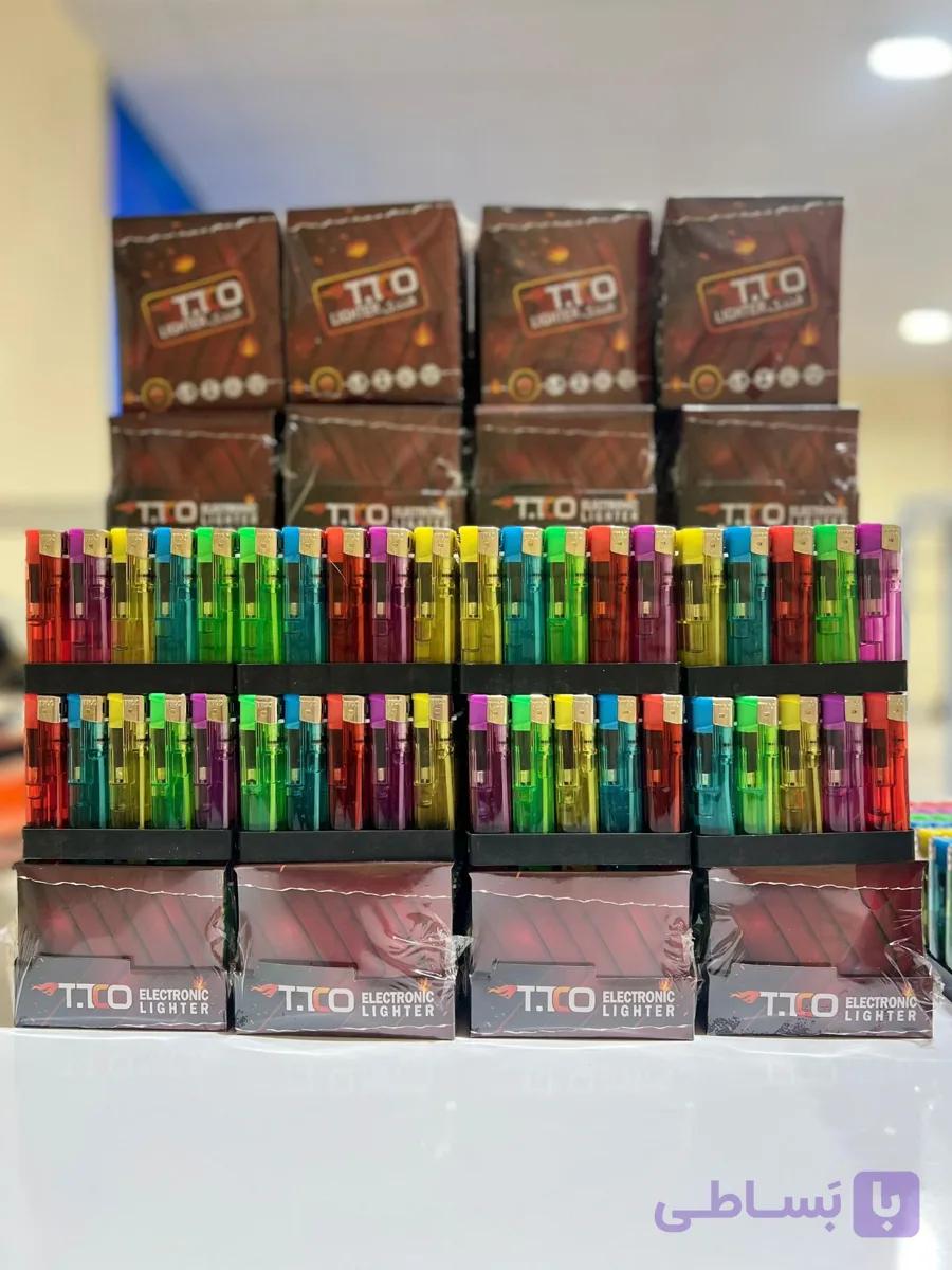 فندک شفاف ttco (عمده) ۱۵ کیلویی