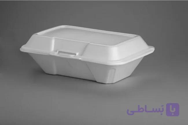 ظرف فوم تک پرسی یکبار مصرف (آریو)