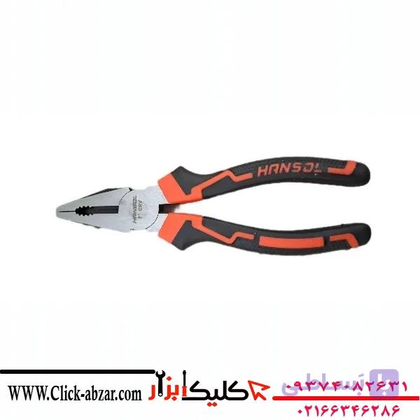 انبر دست هانسول مدل HS752 سایز 7 اینچ