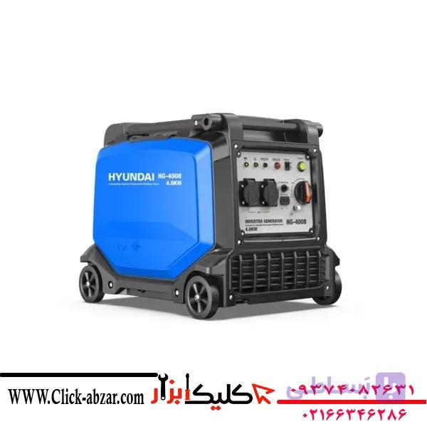موتور برق بنزینی اینورتر سایلنت مدل HG-4008