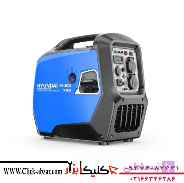 موتور برق بنزینی اینورتر سایلنت مدل HG-3808