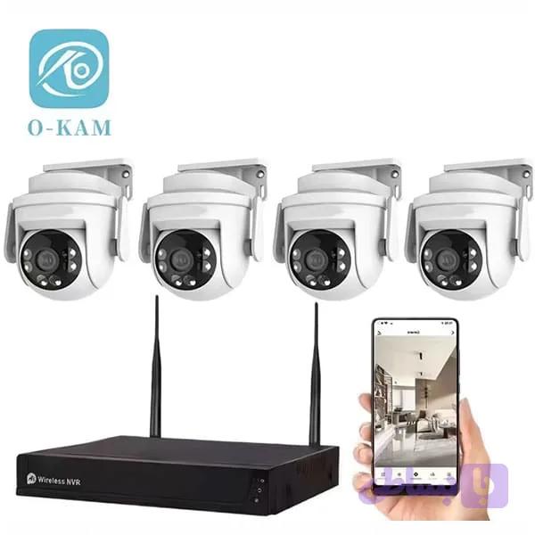 پک 4 کانال بیسیم چرخشی okam
