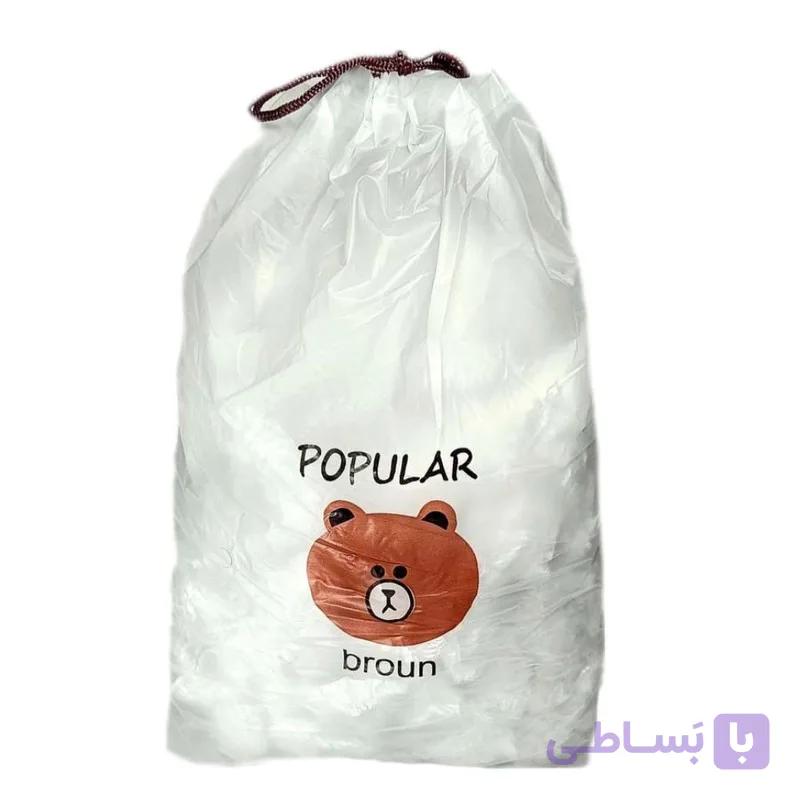 درپوش ظرف یکبار مصرف مدل خرسی