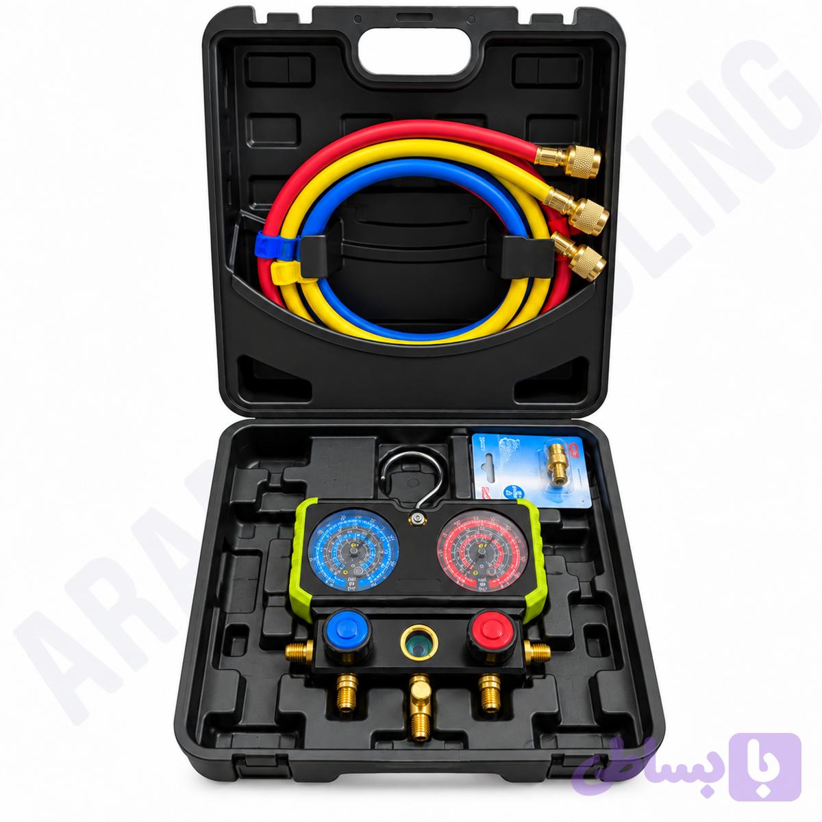 گیج منیفولد سرویس دوقلو YH مدل YH-F-68G
