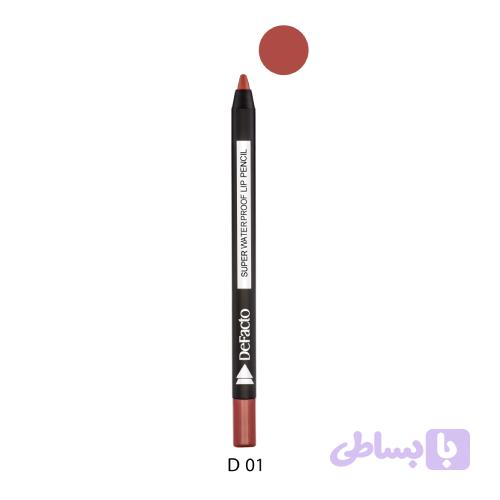 مداد لب شمعی دیفکتو (D01) — تصویر 1