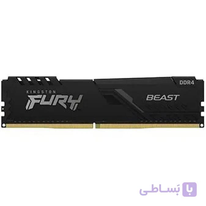 رم کینگستون Fury Beast DDR4 با ظرفیت 16 گیگابایت و فرکانس 3200 مگاهرتز cl16