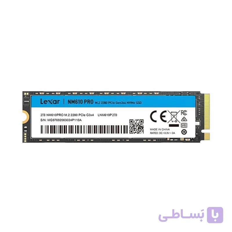 اس اس دی اینترنال لکسار مدل 2280 NM610 PRO ظرفیت 2 ترابایت