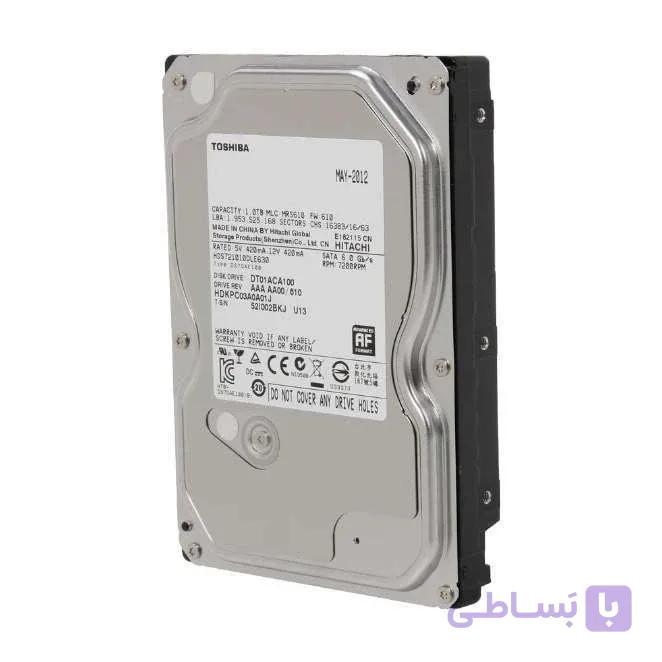 هارددیسک اینترنال توشیبا مدل A100 ظرفیت 1 ترابایت