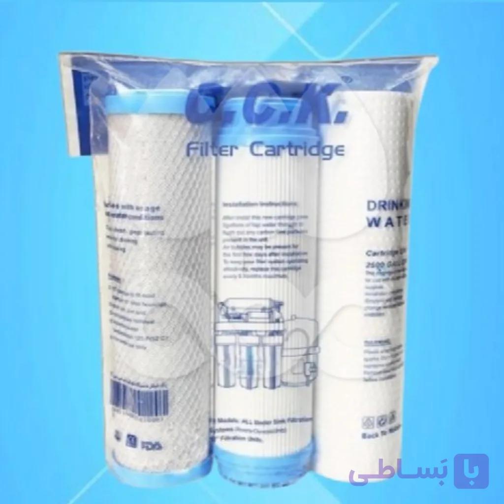 3 عدد پک فیلتر پیش تصفیه cck سی سی کا — تصویر 1