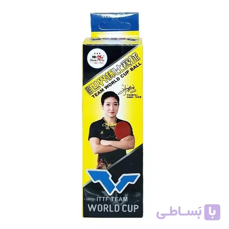 توپ دبل فیش ورلدکاپ شاخدار 3تایی — تصویر 1