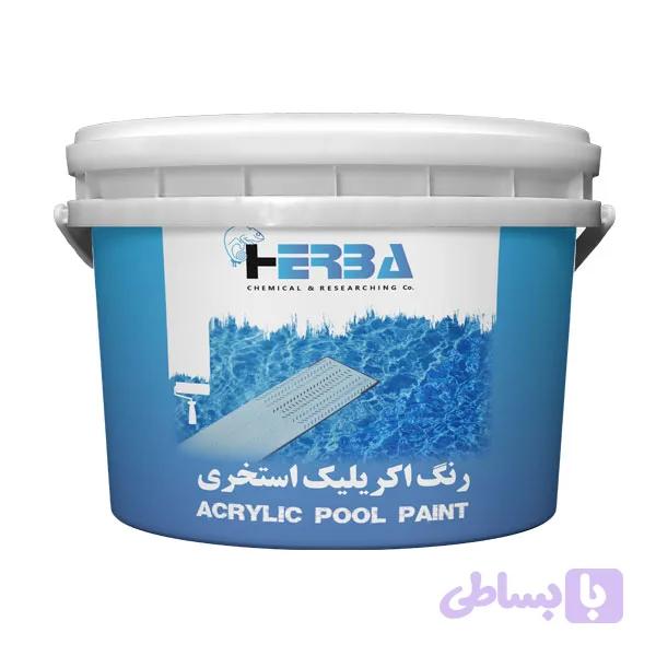 رنگ اکریلیک استخری سطل ۲۰ کیلویی