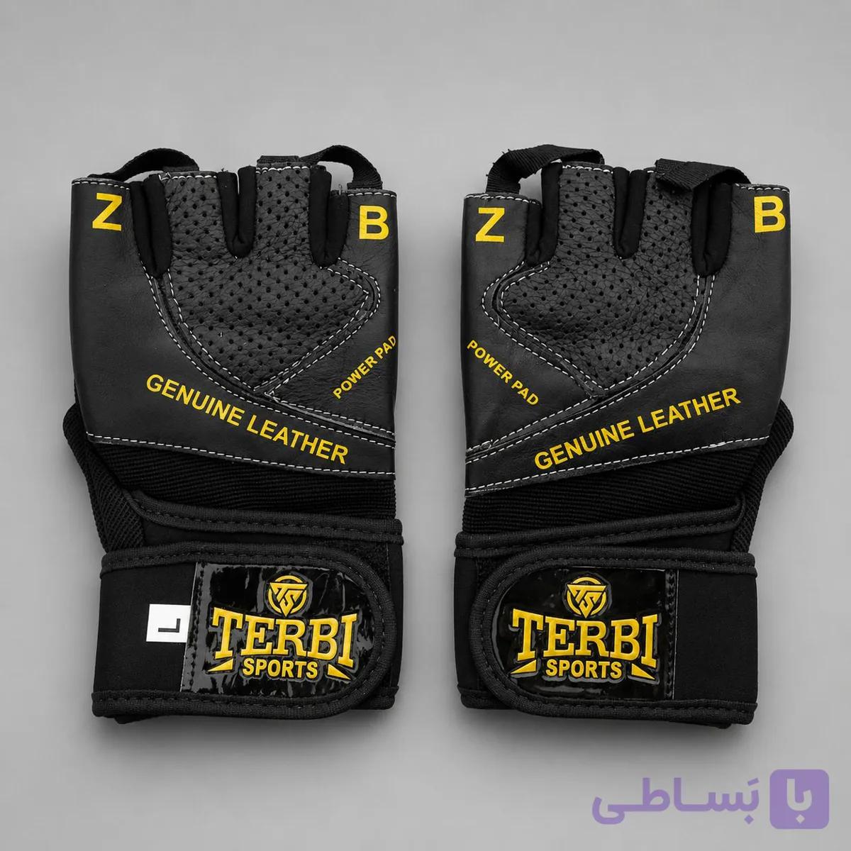 دستکش نیمه انگشتی TERBI - آیسا اسپورت