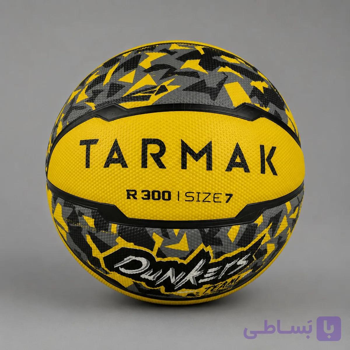 توپ بسکتبال لاستیکی TARMAK سایز 7 - آیسا اسپورت