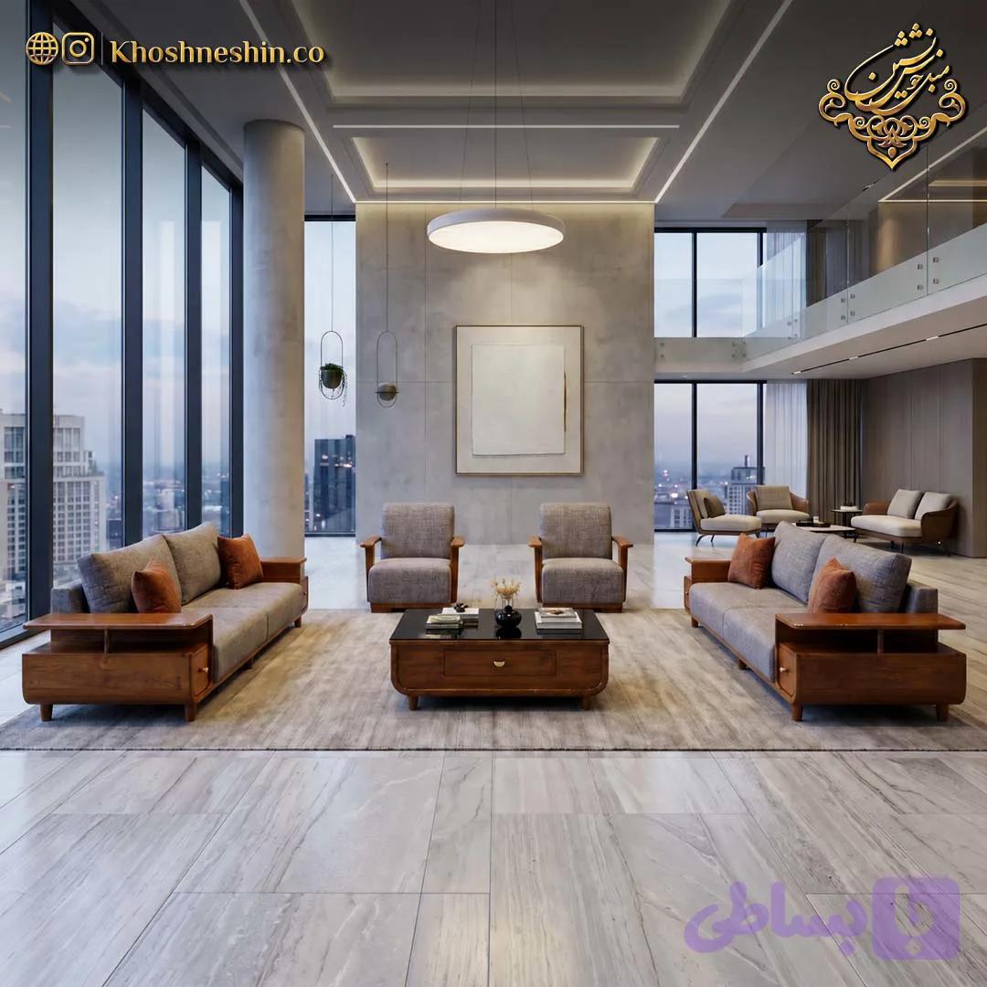 مبل راحتی مدرن مدل آیریک — تصویر 1