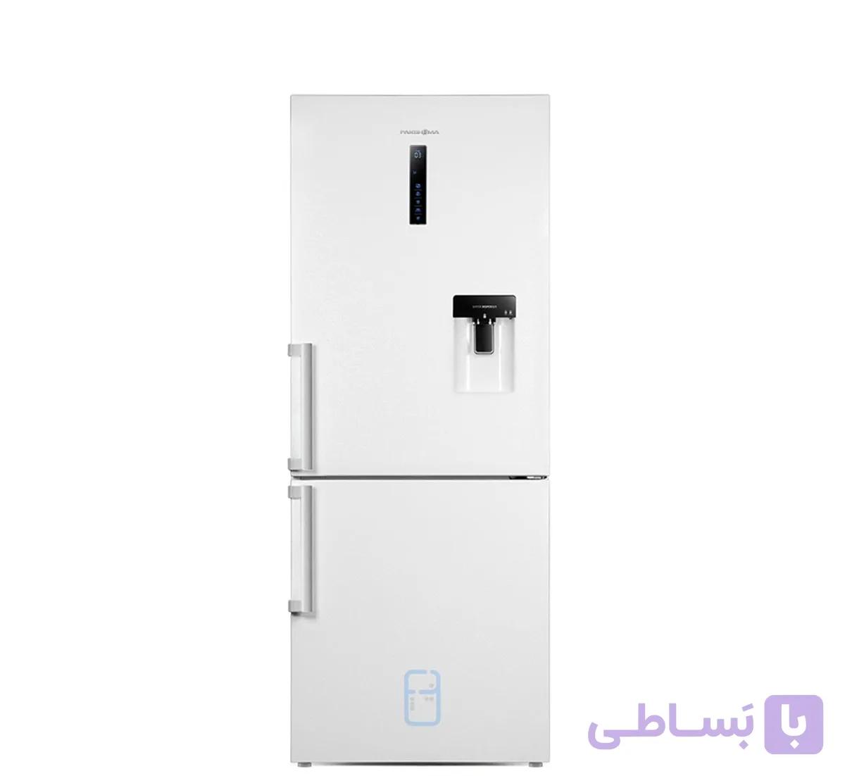 یخچال فریزر پایین پاکشوما 19 فوت مدل BMF-RCP-496 سفید
