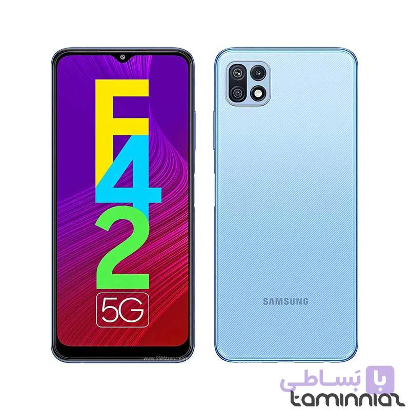 گوشی سامسونگ Galaxy F42 5G دو سیم کارت ظرفیت 128 گیگابایت و رم 6 گیگابایت — تصویر 1