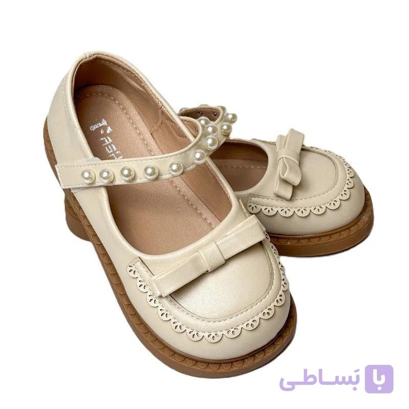 کفش بچه گانه دخترانه مجلسی مروارید — تصویر 1