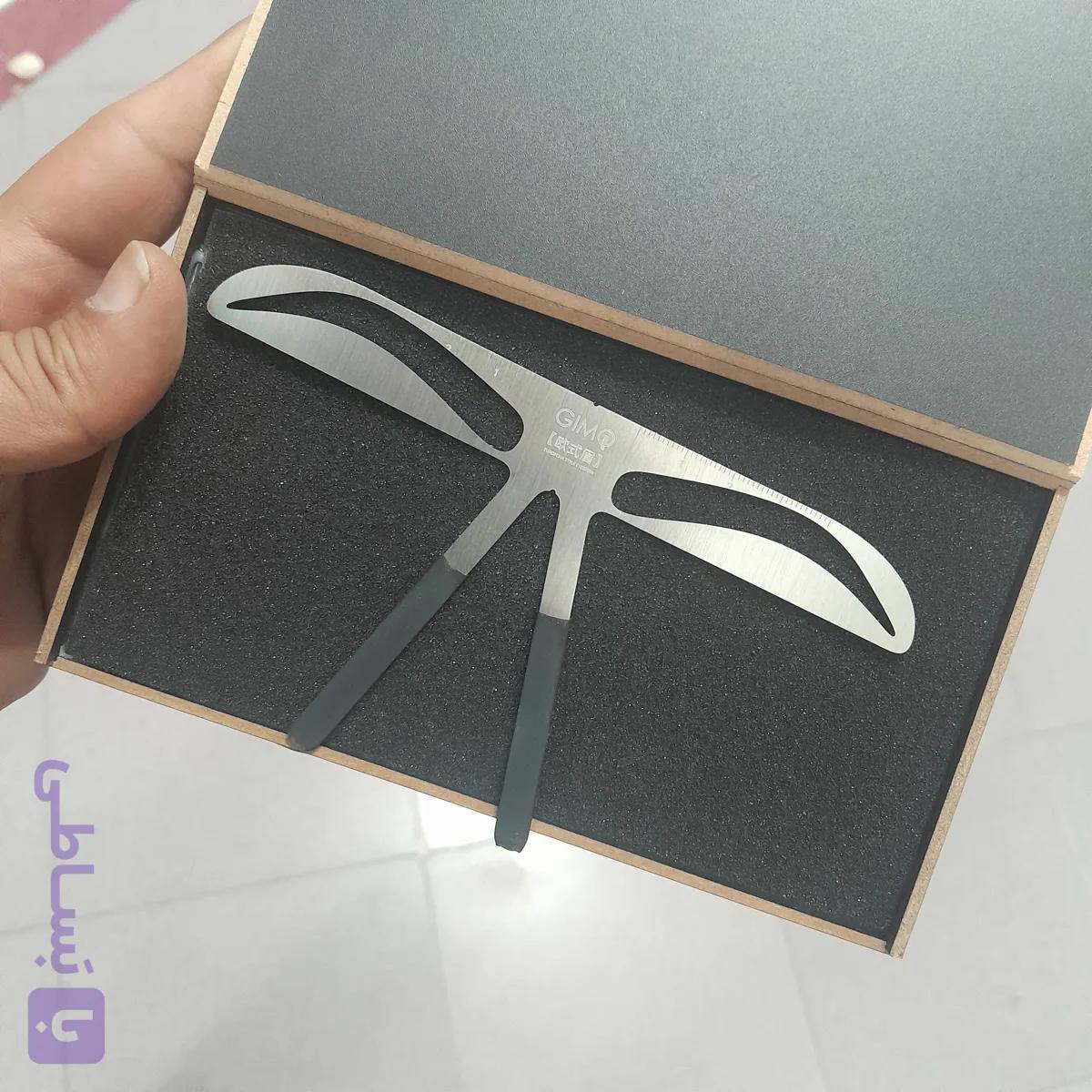 خط کش قرینه سازی تاتو ابرو