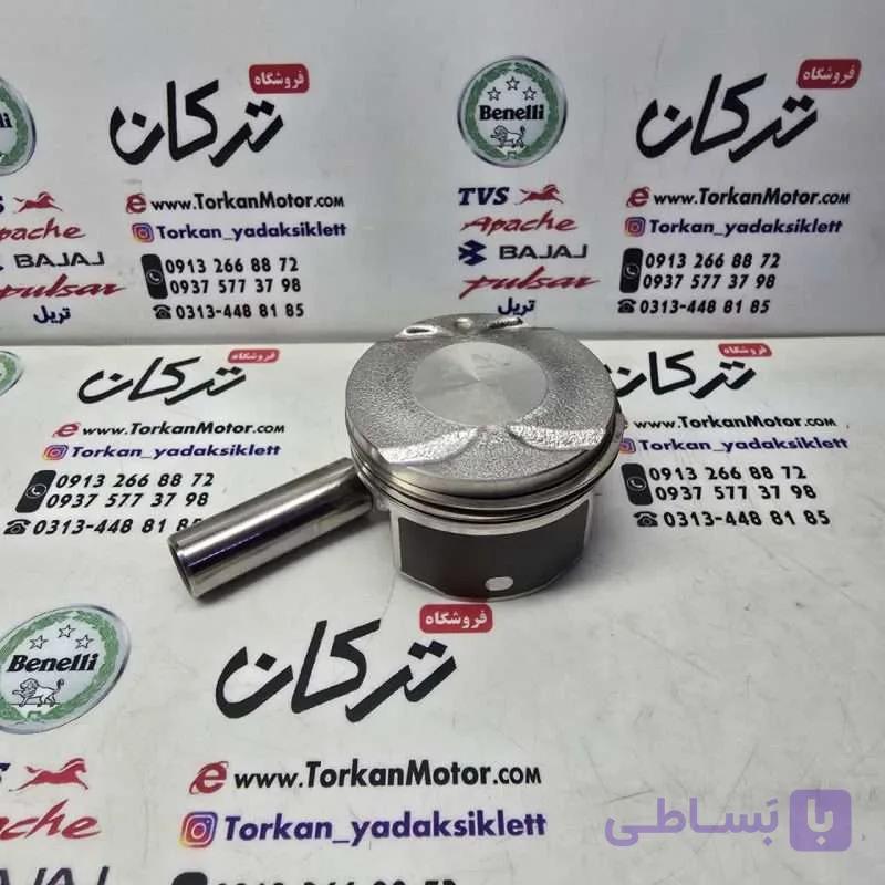 رینگ و پیستون ( پستان ) موتور پالس ns 160 ان اس اصلی ( سایز صفر )
