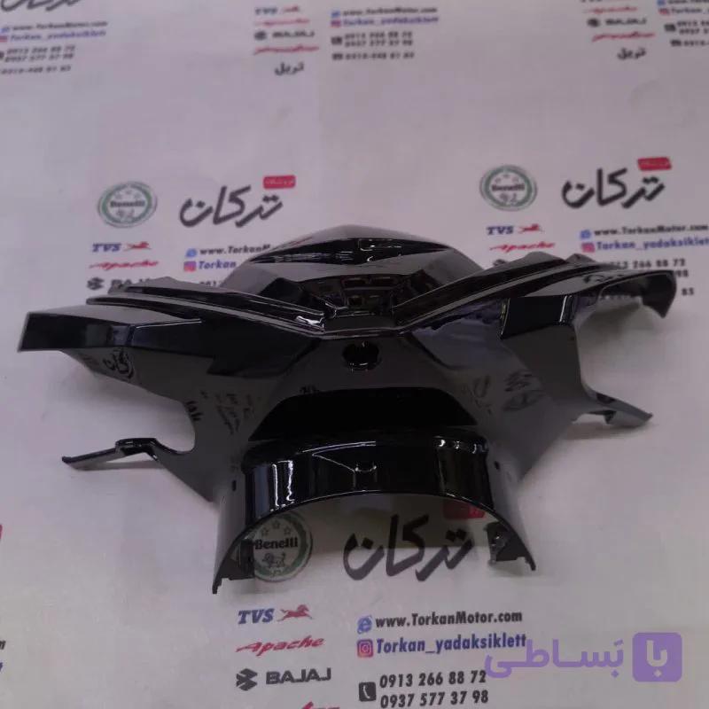 قاب ( کاور ) فلاپ کنسول جلو طرح کلیک کویر s2 ( مشکی براق ) خارجی — تصویر 1