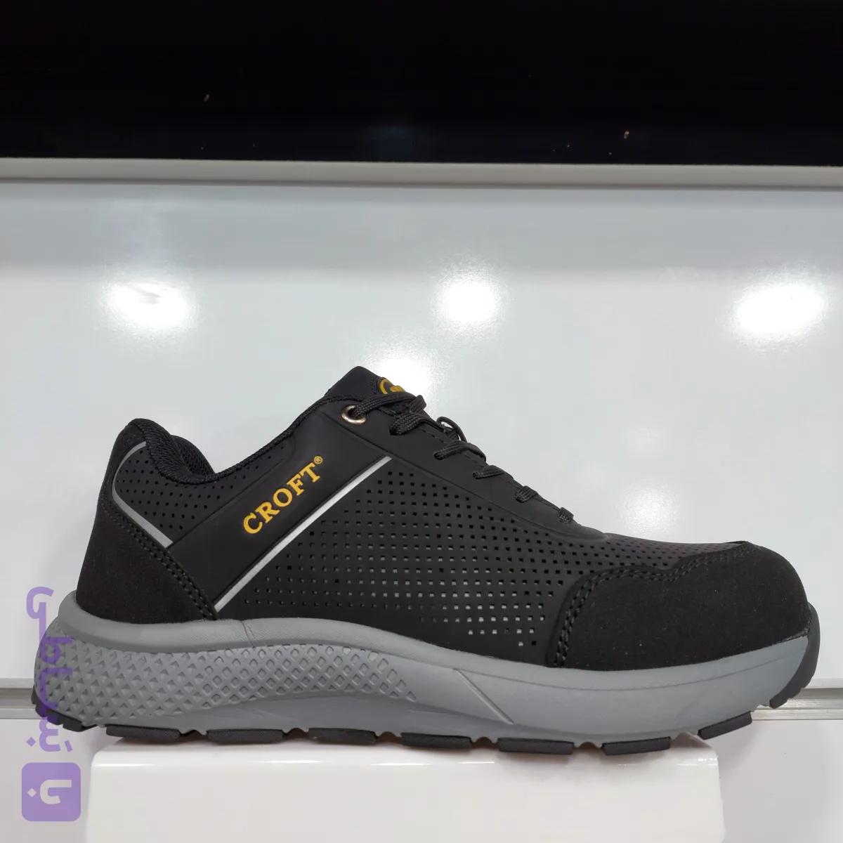 کفش ایمنی مهندسی کارگری اسپورت بدون ساق کرافت SH 70-BLACK