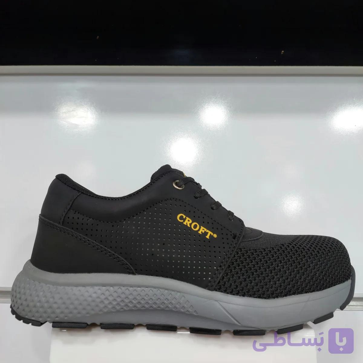 کفش ایمنی مهندسی کارگری اسپورت بدون ساق کرافت SH 71-BLACK