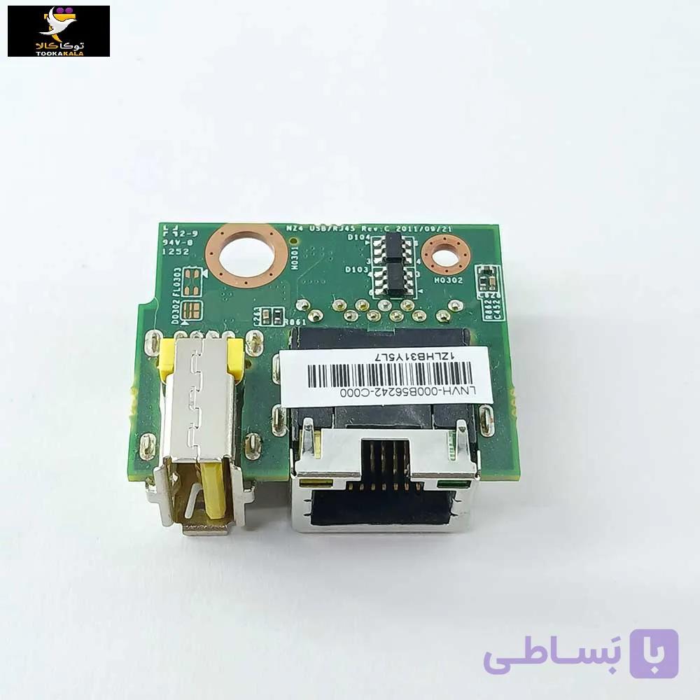 تیکه برد USB/LAN استوک لپ تاپ لنوو T430 — تصویر 1