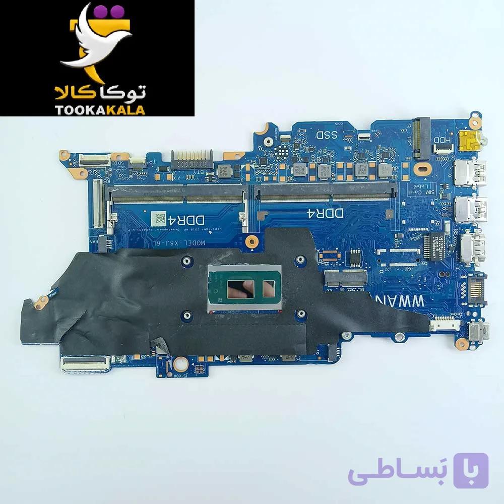 مادربرد CPU CORE I5 8265U لپ تاپ اچ پی PROBOOK 440-G6 استوک رودستگاهی — تصویر 1