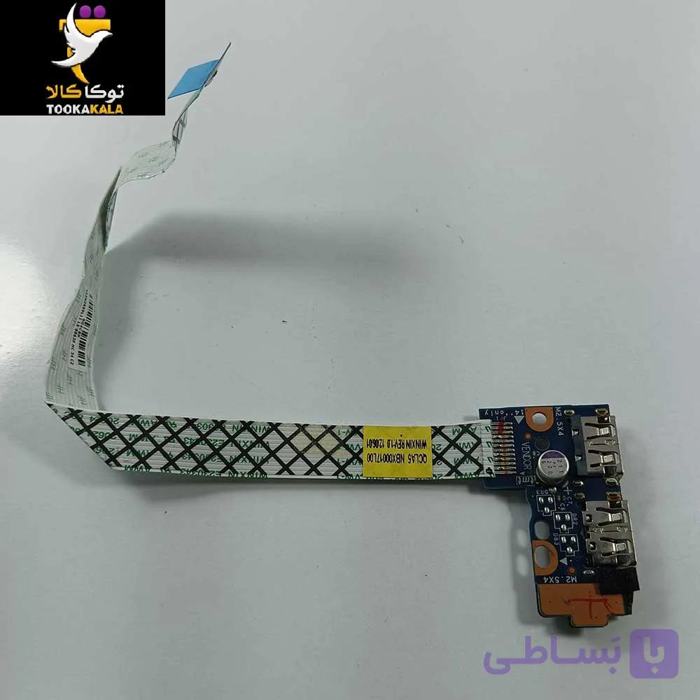 تیکه برد USB لپ تاپ سامسونگ NP350 استوک — تصویر 1