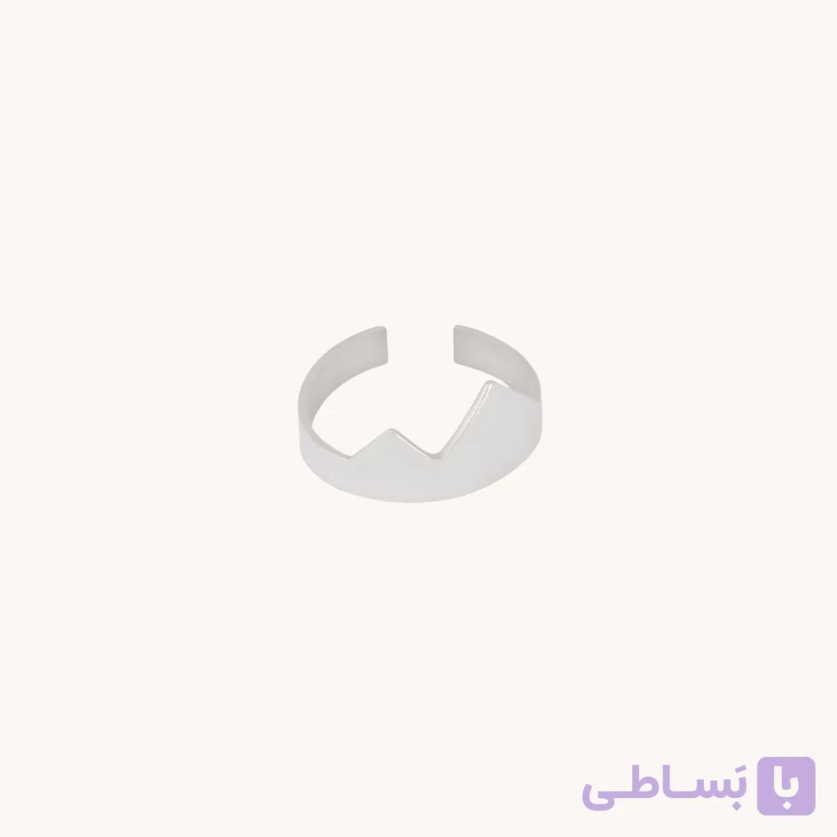 انگشتر نقره درفراز — تصویر 1