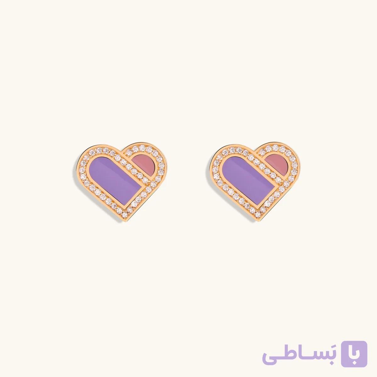 گوشواره طلا یک جان — تصویر 1
