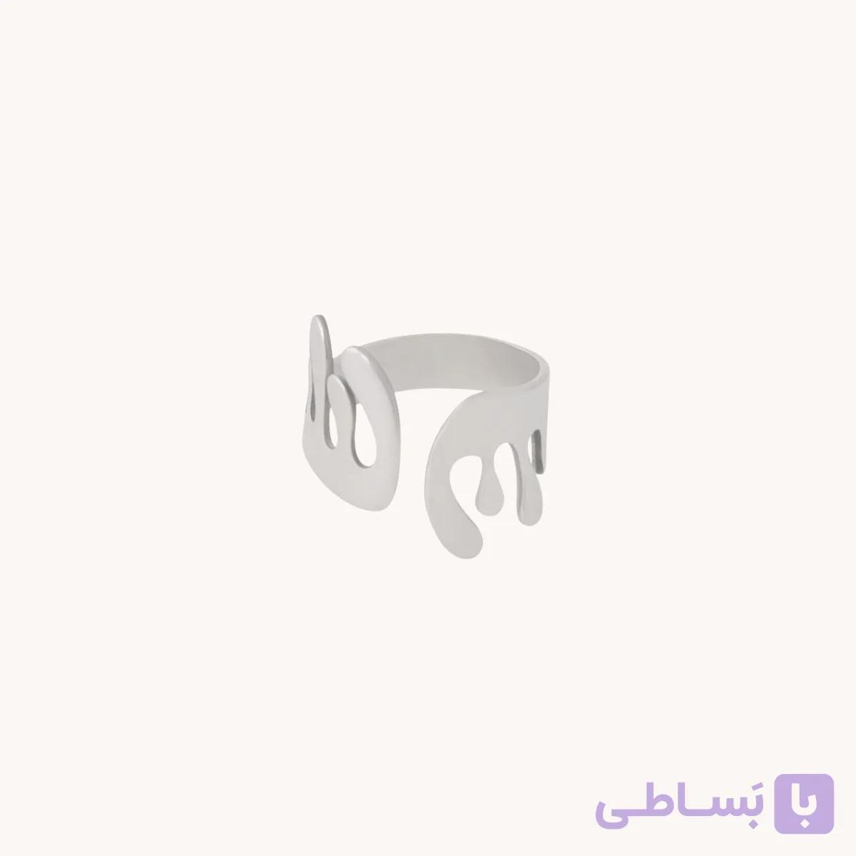 انگشتر نقره افسون — تصویر 1