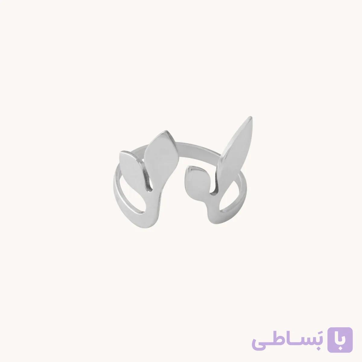 انگشتر نقره سوان — تصویر 1
