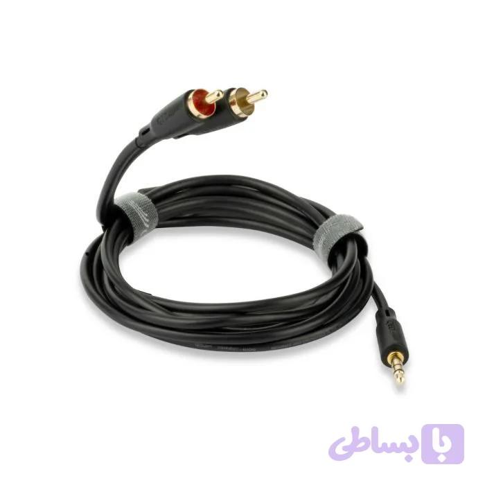 کابل رابط 3.5 mm به QED RCA مدل Connect 3M
