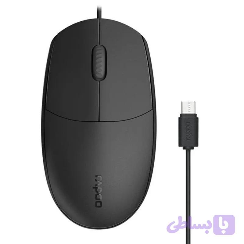 ماوس با سیم رپو مدل N100C — تصویر 1