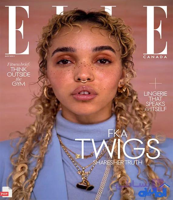 دانلود مجله ال ELLE May 2021 (کانادا) — تصویر 1