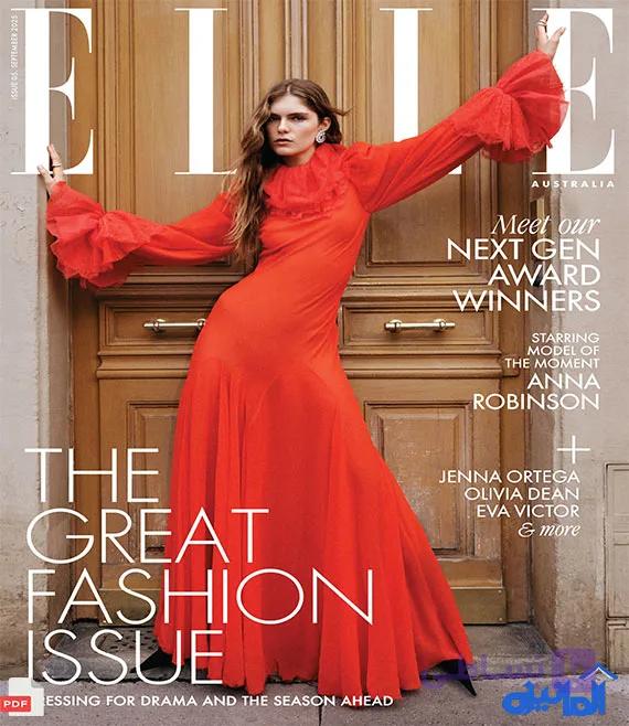 دانلود مجله ال ELLE September 2025 (استرالیا) — تصویر 1