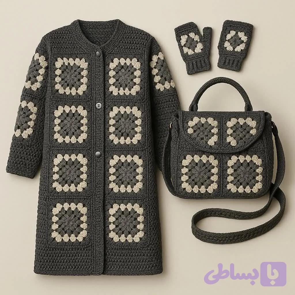 ست قلاب بافی کد 2 — تصویر 1
