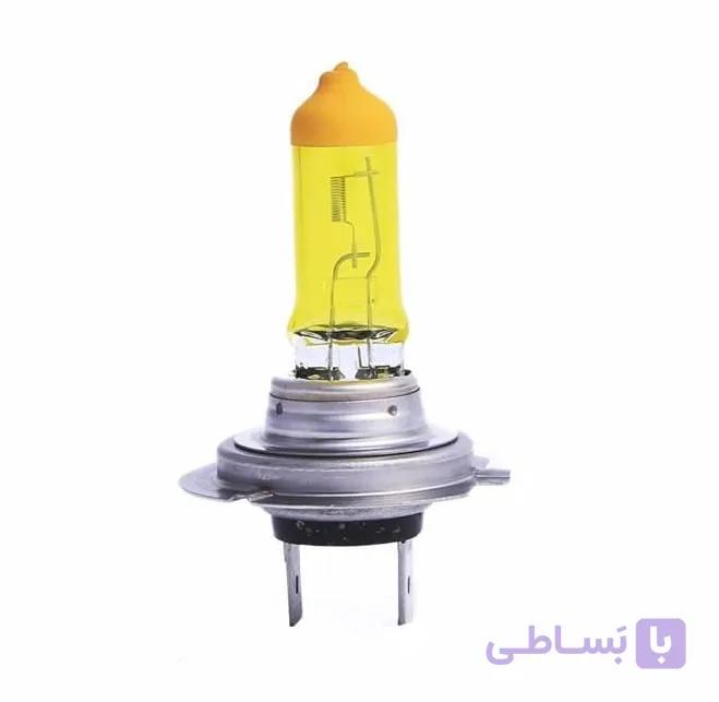 لامپ خودرو ایگل مدل H7 12V 100 W Plasma Xenon Super Yellow بسته 2 عددی — تصویر 1